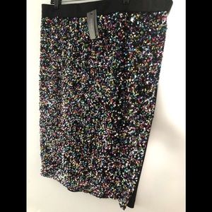 Eloquii Sequin Pencil Skirt